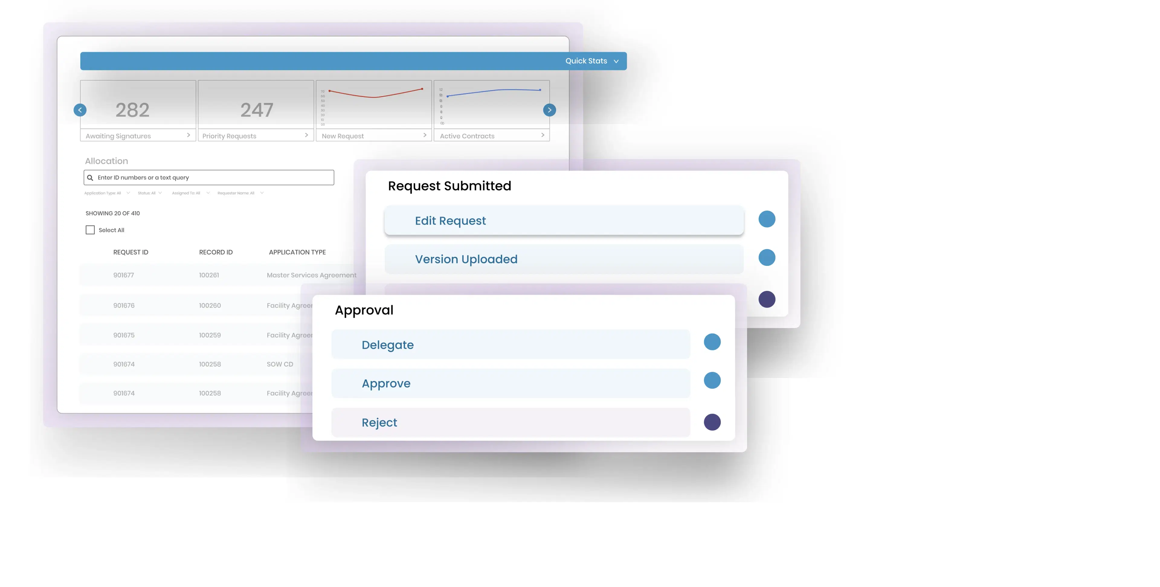 Legal Intake workflow screen